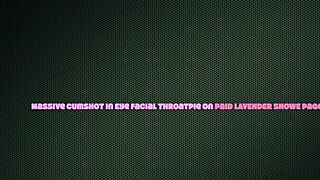 Does this nerdy bimbo love cumshots in her eye?