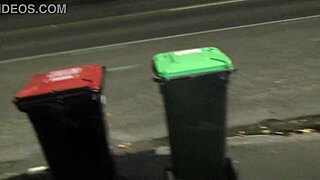 Kiwi Trashy Milf Pissed On In Busy Street Public Disgrace