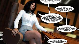 3D Comic with Mature Big Tits and Monster Cock