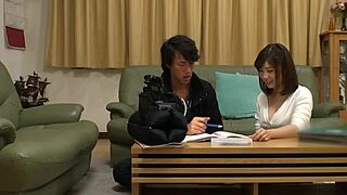 asian amateur gets blowjob and fucked with toys