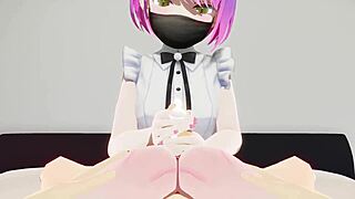 Towa provides special service with blowjob, footjob, and handjob leading to cumshot