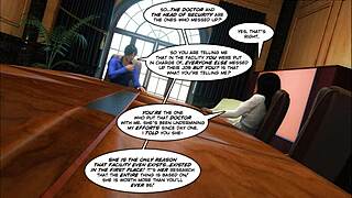 3D Comic with Mature Big Tits and Monster Cock