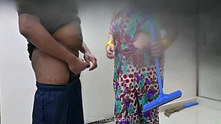 Telugu Andhra Maid Enjoys Landlord's Company