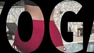 risky outdoor blowjob after yoga with perfect 18yo teen - pov style!