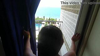 They fuck me in the hotel by the beach, I feel hot