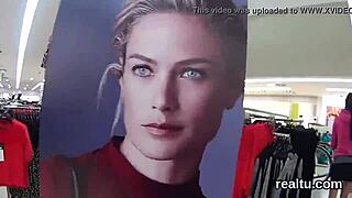 Bold seduction in mall POV