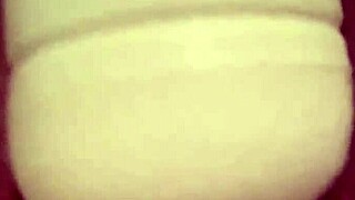 Big Pussy Lips Bride Orgasms in Wet Wedding Cum