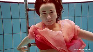 Hot Deniska Naked Underwater in Bikini Scene