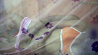 Desi college girl enjoys intense foreplay with boyfriend in hostel