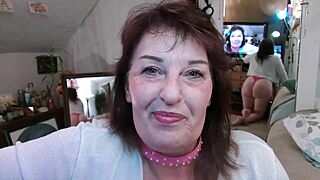 Saying goodbye to favorite pink panties while showing big ass in retro blue film!