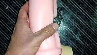 kissy and dolly trio ends with tits fuck