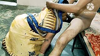 Indian Desi Maid Fuking Hindi Audio: Rough Homemade Sex With Boobs