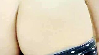 i can't stop staring at that sexy blonde's big ass in leggings, her natural tits are so hot