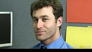 Diamond Kitty Enjoys Rough Sex With Her Co-Worker In The Office.