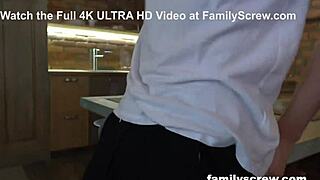 Caring family helps grandpa feel his cock with young girl