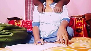 indian teen 18+ with big boobs bangs neighbor uncle in dirty telugu talk