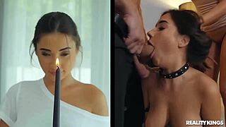 So Jackie Hoff and Jmac were chilling by the pool, then headed to the bedroom for some deepthroat and cowgirl action with that big cock