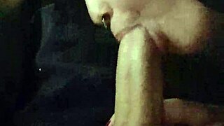 Wife looking for work outdoors with her big tits