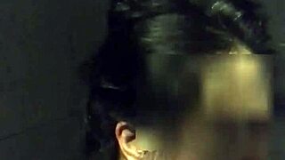 my asian wife uses a vibrator in the gym shower