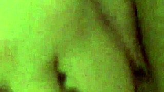 Pierced Pussy Vibrated in Crotchless Panties to Orgasm