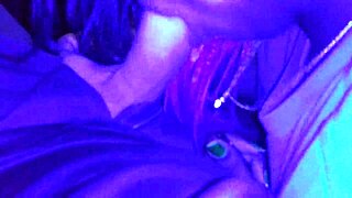 Ebony Teen 18+ GAGS HARD on Latin Cock in Brutal Deepthroat Session!