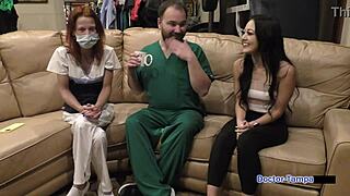 Dr. Tampa Performs The Procedure On Blaire Celeste Behind The Scenes.