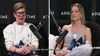 Hot Brunette Milf Banged By Many Hard Cocks