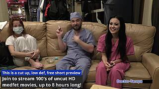 Dr. Tampa Performs The Procedure On Blaire Celeste Behind The Scenes.