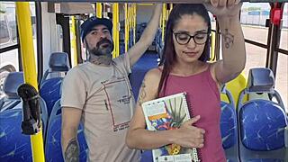 Student gets groped by old man on public bus.