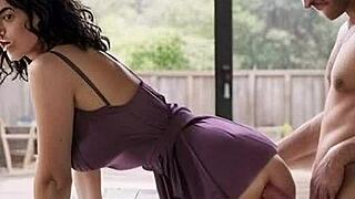 Cougar transformation begins with leather-clad student fantasy