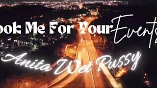 anita in wet pussy doggy position for big black dick neighbor