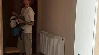 Stepbrother helps with homework, ends up deepthroating tight ass. Part 1 kicks off!