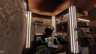 My Bunny HG Needed Help, Turns Out She Just Wanted Me to Fuck Her Brains Out with My Demon Dick