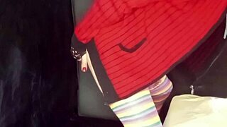 Brunette Slut Fucks Boyfriend's Ass With Strapon