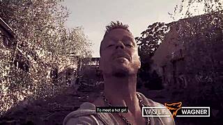 Can Harleenvan Handle That Huge Dick on Grass at Wolfwagner?