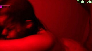 Curvy Brunette Showers With Monster Cock