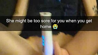 richelle rose's cheating milf wife gets fucked and cucked to pay husband's debt on snapchat