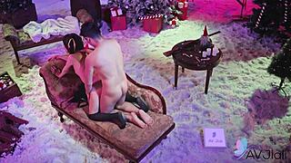 性感中国女孩Yuli在诱人丝袜里被猛操