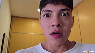 i fuck my stepson and his friend in the bedroom with anal and facial