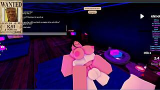 Hell Yeah! Met My Dream Goth Mommy Riding Hard in Roblox RP!