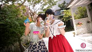 I’m thrilled to see these popular Asian actresses team up for a fun lesbian collab in part 4 of this series.