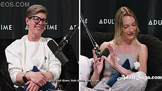 Hot Brunette Milf Banged By Many Hard Cocks