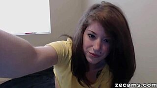 Young Small 18+-Tits Rubbing Clit!