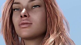 i can't stop watching this tanned redhead vore cartoon