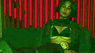 She submits to rough sucking and fucking with cum in pussy