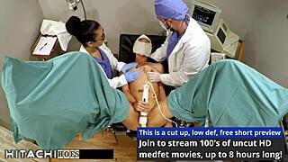 human guinea pig forced to orgasm with hitachi by nurse?