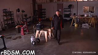 Wow! Bounded Hotty Gets Hardcore Clit Gratifying in Wild Contest!