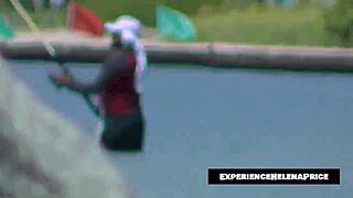 Exhibitionist Wife Nikki Brooks Teases Voyeurs