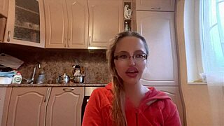 The goddess mistress with long nails and glasses dominates with dirty talk and financial control in huge fetish scene