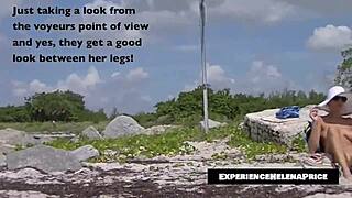 Exhibitionist Wife Nikki Brooks Teases Voyeurs